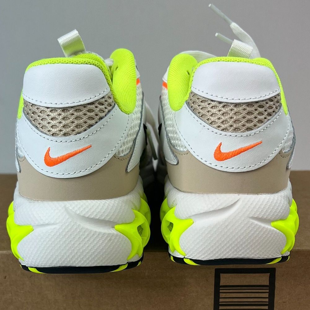 Nike Womens Zoom Air Fire Summit CW3876-104 White Volt Swoosh Running Shoes Sz 8 - Picture 6 of 9